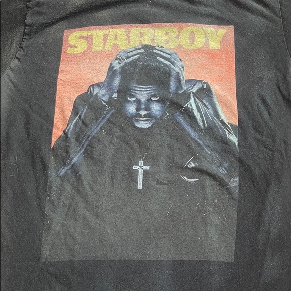 Starboy Graphic Tee in Black - Picture 2 of 6
